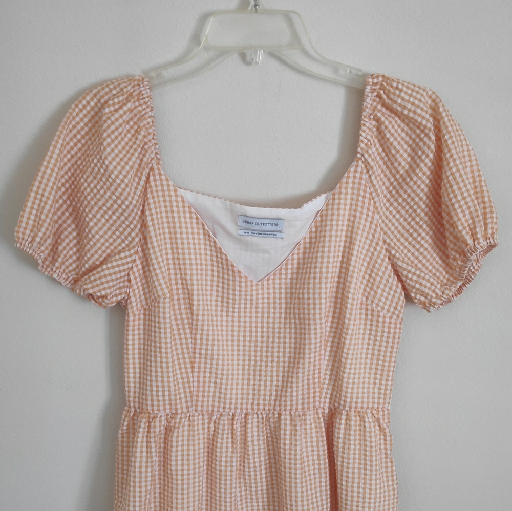 UO Orange mini dress
